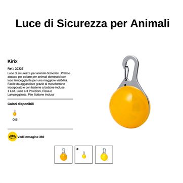 Luce di Sicurezza per Animali Kirix