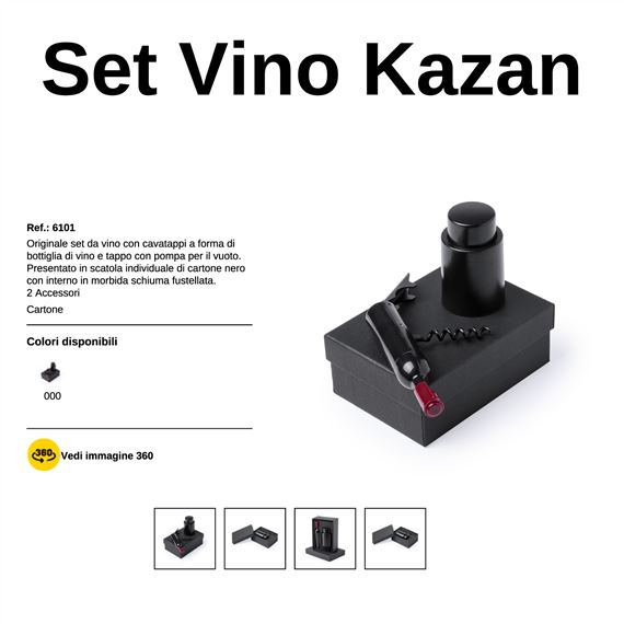 Set Vino Kazan